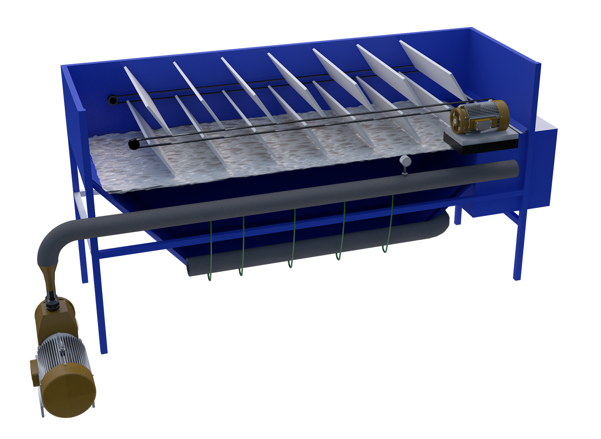 Trampa de grasas para enterrar